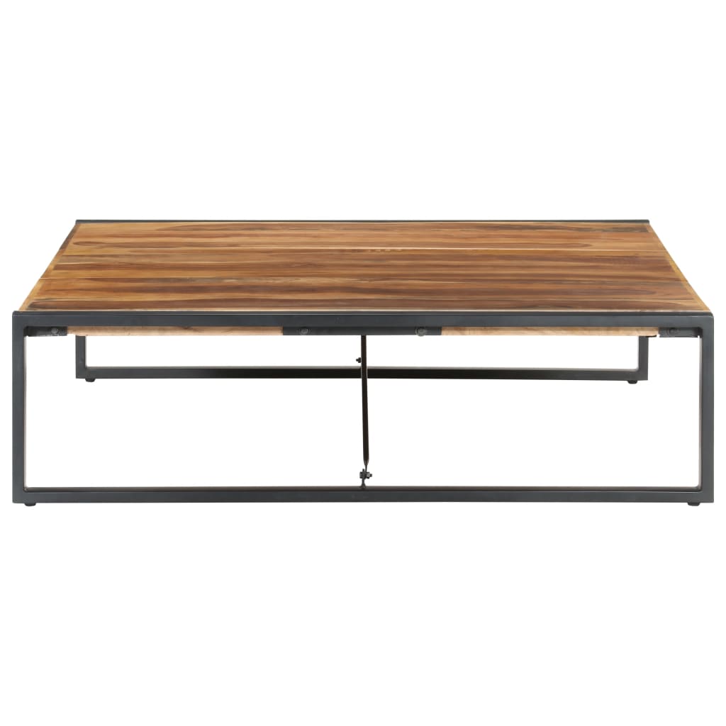 Tavolino da Salotto 140x140x40 cm in Legno Massello