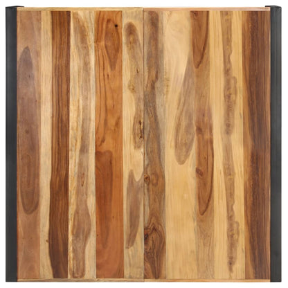 Tavolino da Salotto 120x120x40 cm in Legno Massello