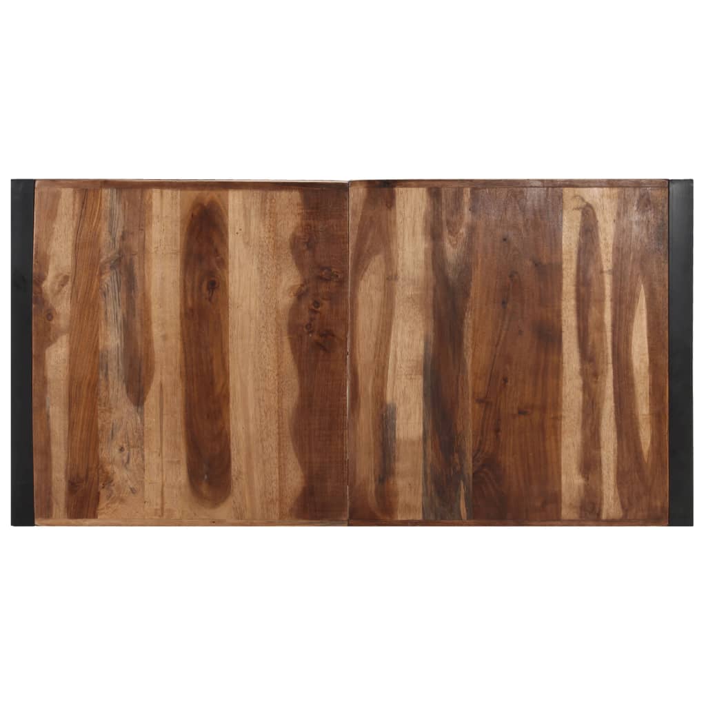 Tavolino da Salotto 140x70x40 cm in Legno Massello