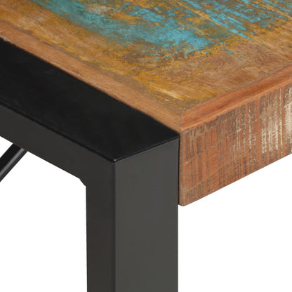 Tavolino da Salotto 180x90x40 cm in Legno Massello di Recupero