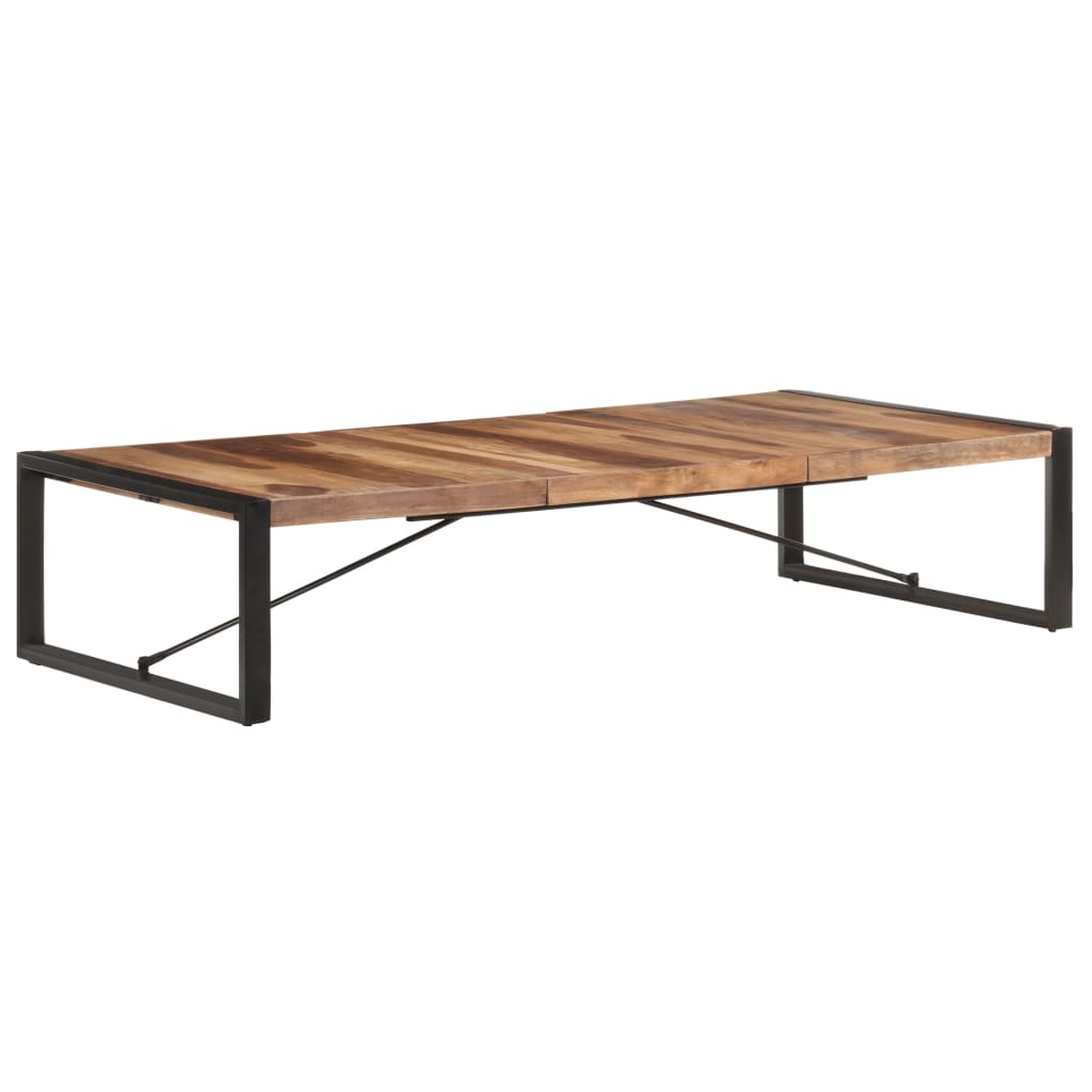 Tavolino da Salotto 180x90x40 cm in Legno Massello