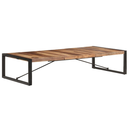 Tavolino da Salotto 180x90x40 cm in Legno Massello