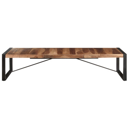 Tavolino da Salotto 180x90x40 cm in Legno Massello