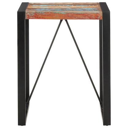 Tavolo da Pranzo 60x60x75 cm in Legno Massello di Recupero