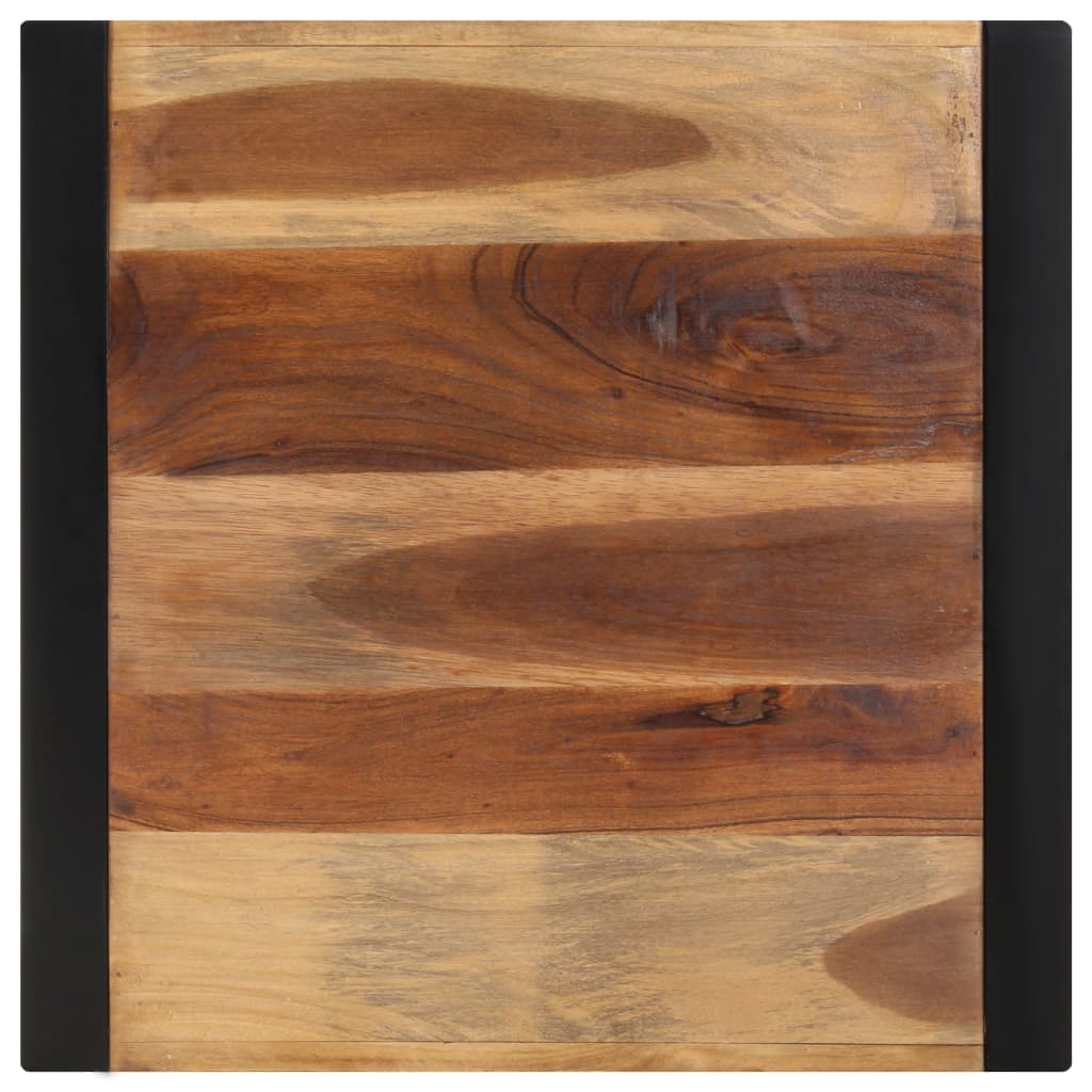 Tavolo da Pranzo 60x60x75 cm in Legno Massello di Acacia