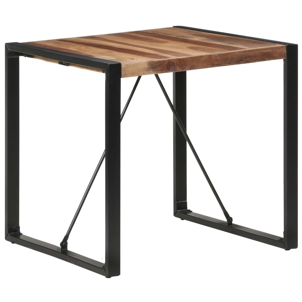 Tavolo da Pranzo 80x80x75 cm in Legno Massello