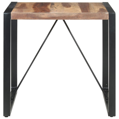 Tavolo da Pranzo 80x80x75 cm in Legno Massello