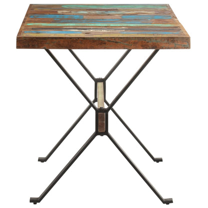 Tavolo da Pranzo 140x70x76 cm in Legno Massello di Recupero