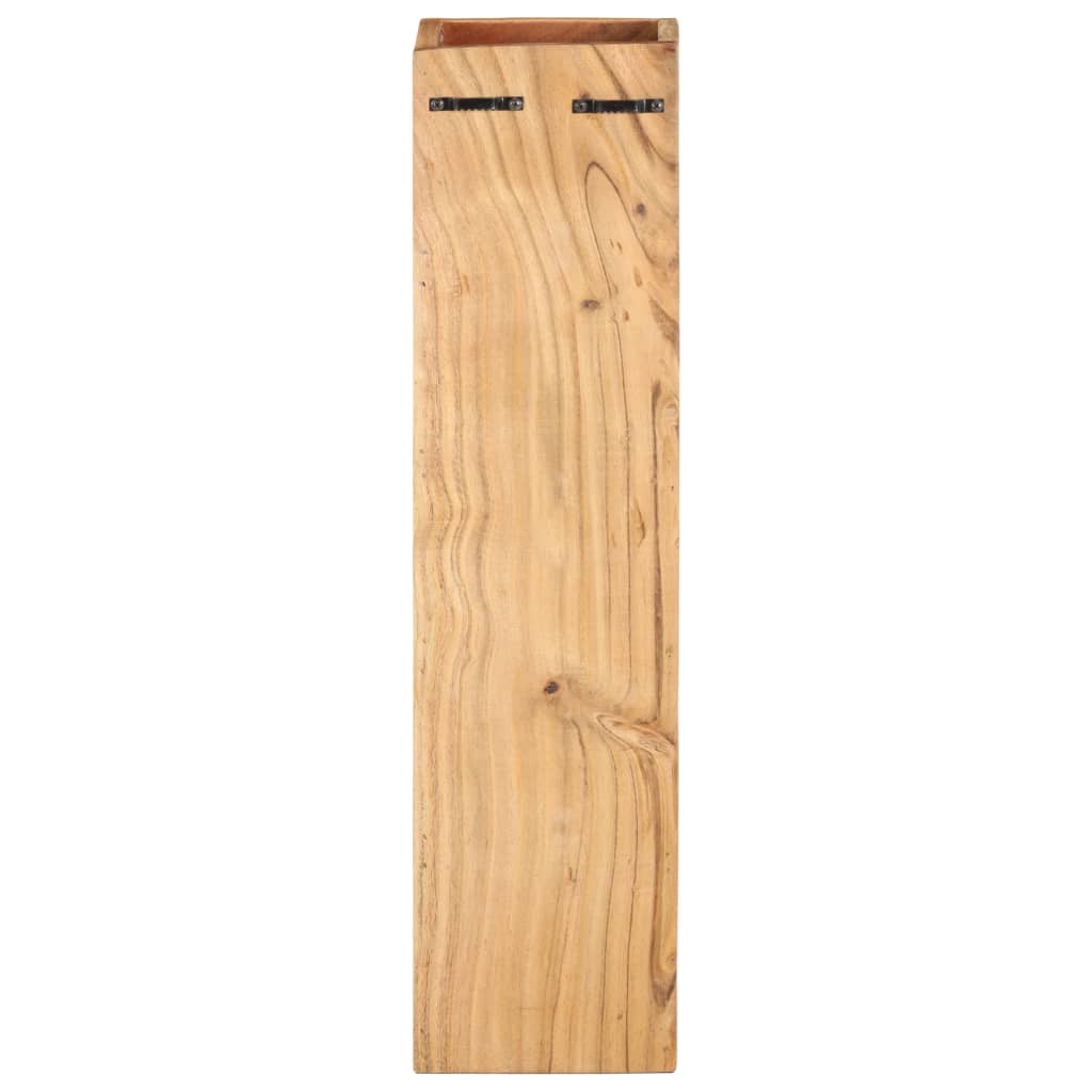 Portavino da 5 Bottiglie in Legno Massello di Acacia