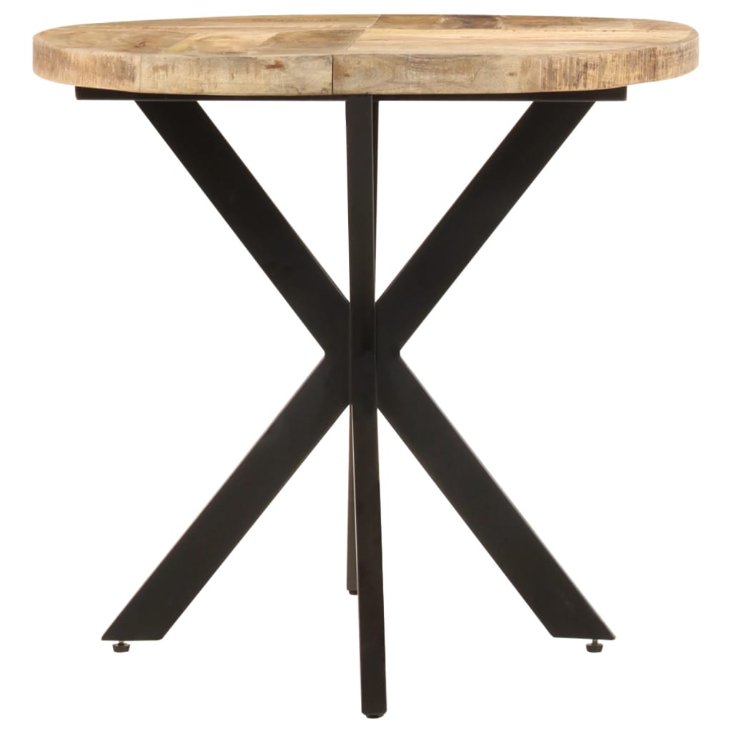 Tavolo da Pranzo 140x80x75 cm in Legno Massello di Mango