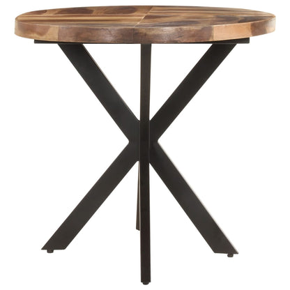 Tavolo da Pranzo 140x80x75 cm in Legno Massello di Acacia