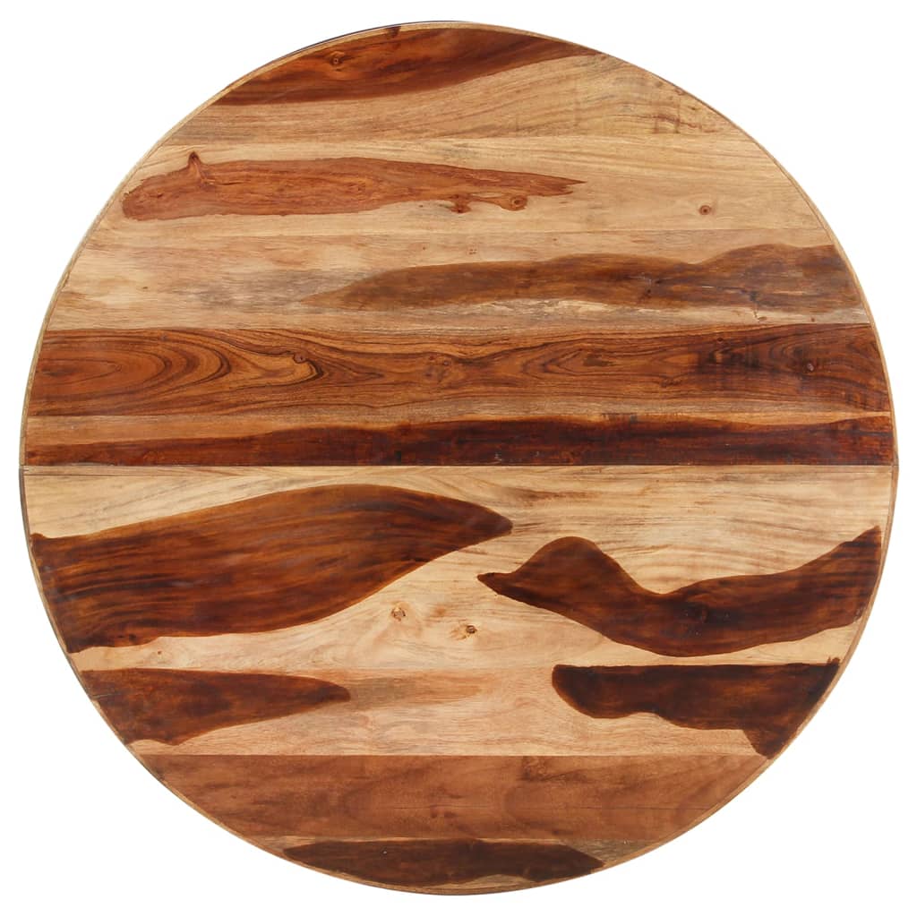 Tavolo da Pranzo 100x100x75 cm Legno di Acacia Finitura Ambra
