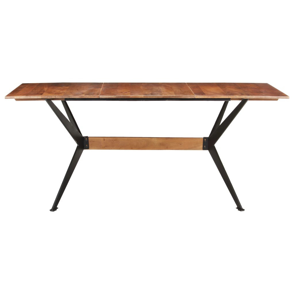 Tavolo da Pranzo 180x90x76 cm in Legno Massello di Mango
