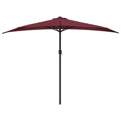 Ombrellone Balcone Palo in Alluminio BordÃƒÂ² 300x155x223cm a MetÃƒÂ 