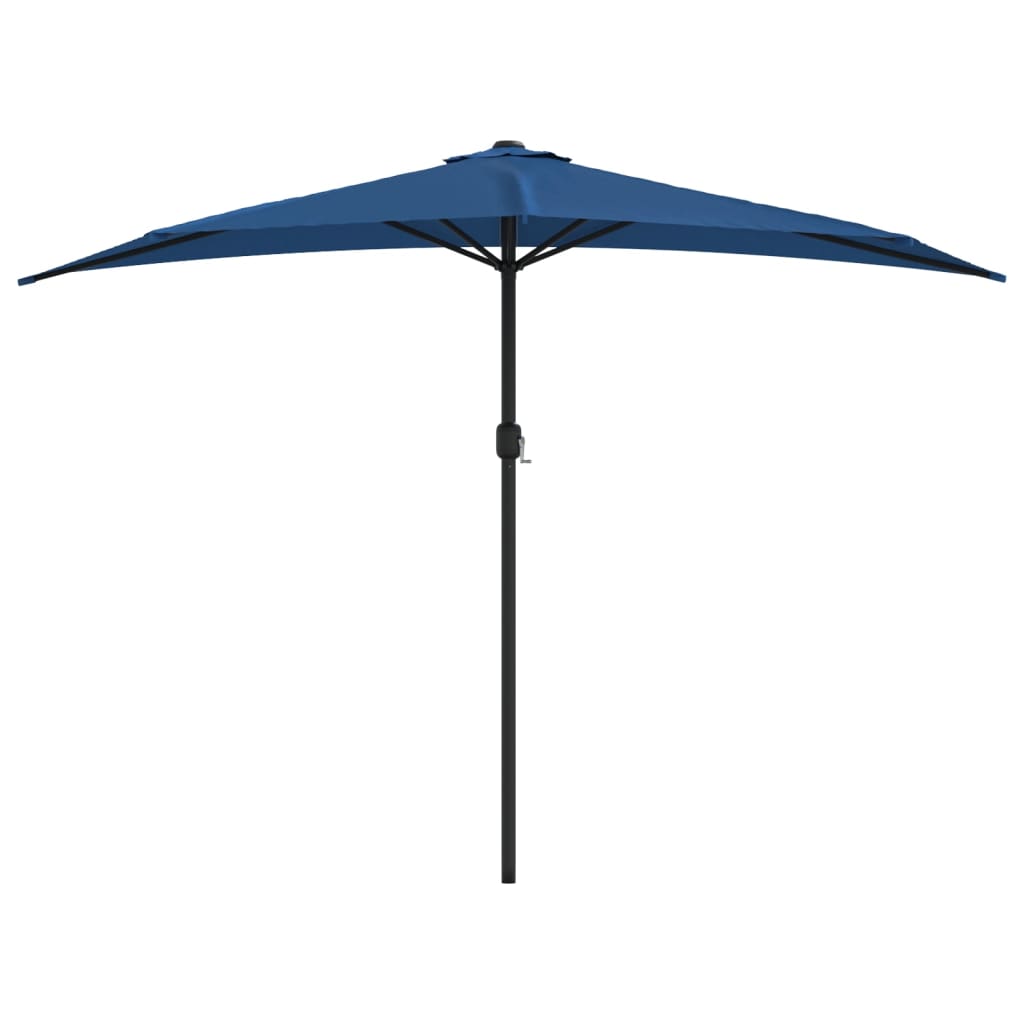 Ombrellone Balcone Palo in Alluminio Blu 300x155x223cm a MetÃ 