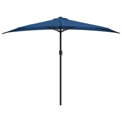 Ombrellone Balcone Palo in Alluminio Blu 300x155x223cm a MetÃ 