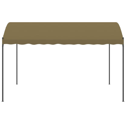 Gazebo 4x3x2,6 m Grigio Talpa 180 g/mÂ²