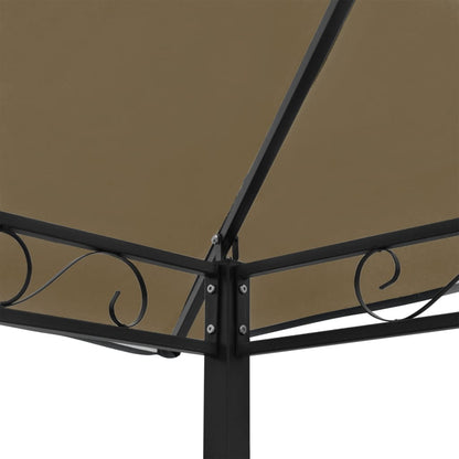 Padiglione Giardino Tavolo e Panche 2,5x1,5x2,4m Talpa 180 g/mÂ²
