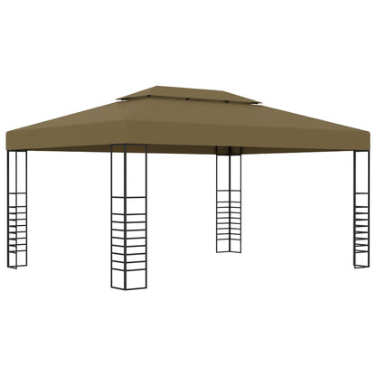 Gazebo 3x4 m Grigio Talpa 180 g/mÂ²