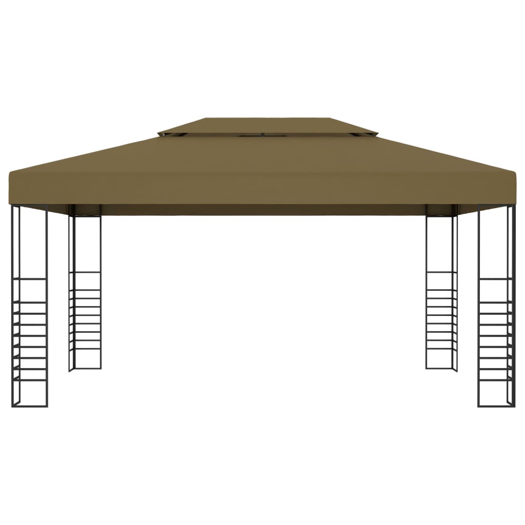 Gazebo 3x4 m Grigio Talpa 180 g/mÂ²