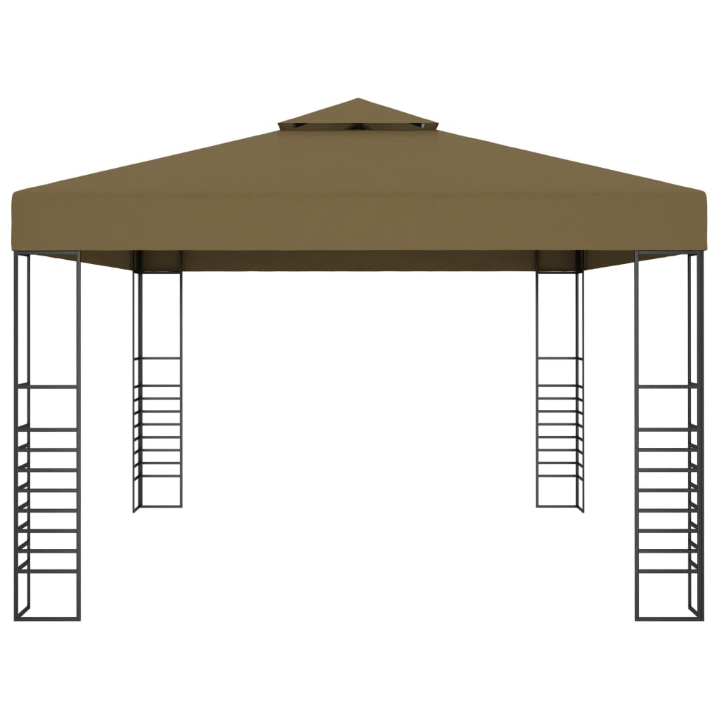 Gazebo 3x4 m Grigio Talpa 180 g/mÂ²