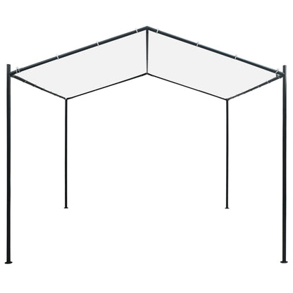 Gazebo da Giardino 3x3x2,6 m Bianco 180 g/mÂ²