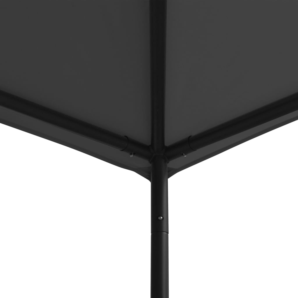 Gazebo da Giardino 4x4x3 m Antracite 180 g/mÃ‚Â²