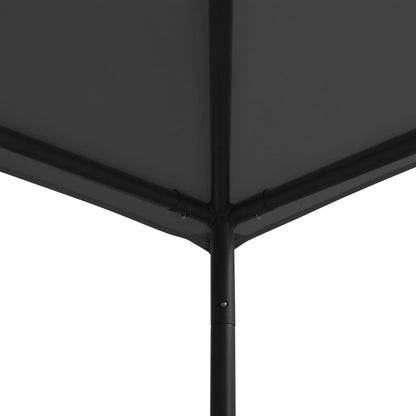 Gazebo da Giardino 4x4x3 m Antracite 180 g/mÃ‚Â²