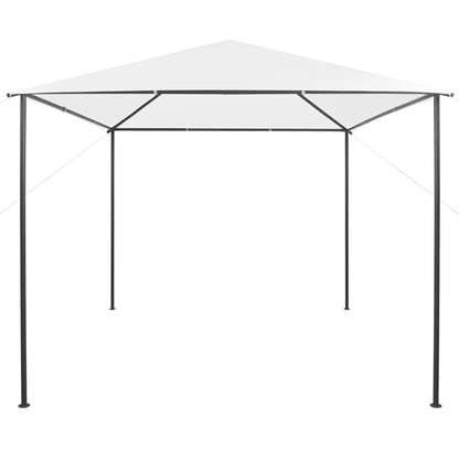 Gazebo da Giardino 3x3x2,9 m Bianco 180 g/mÂ²