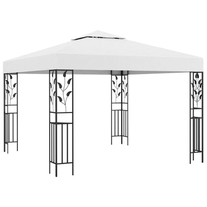Gazebo 3x3 m Bianco 180 g/mÂ²