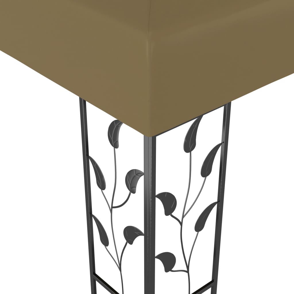 Gazebo 3x3 m Grigio Talpa 180 g/mÃ‚Â²