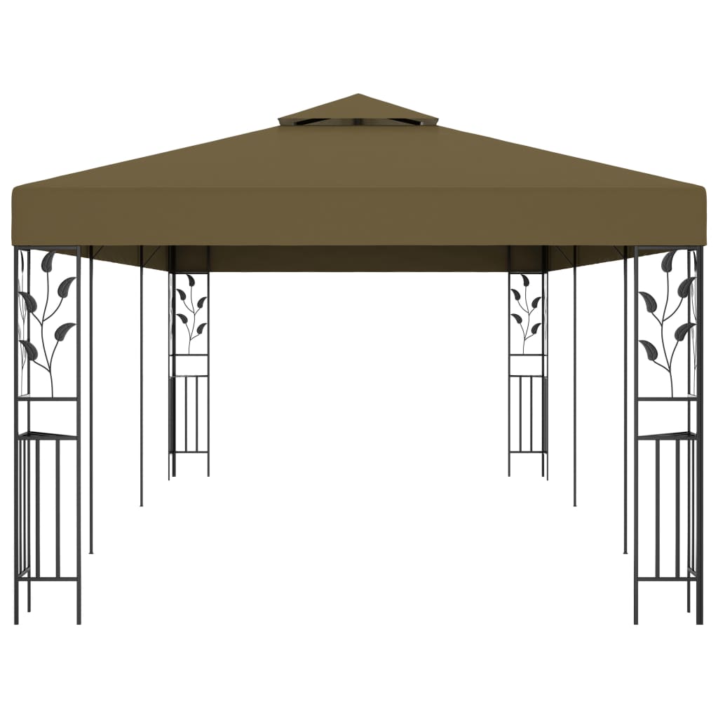 Gazebo 6x3 m Grigio Talpa 180 g/mÂ²