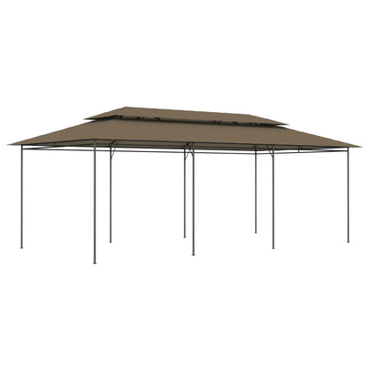 Gazebo 600x298x270 cm Grigio Talpa 180 g/mÂ²