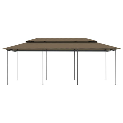 Gazebo 600x298x270 cm Grigio Talpa 180 g/mÂ²