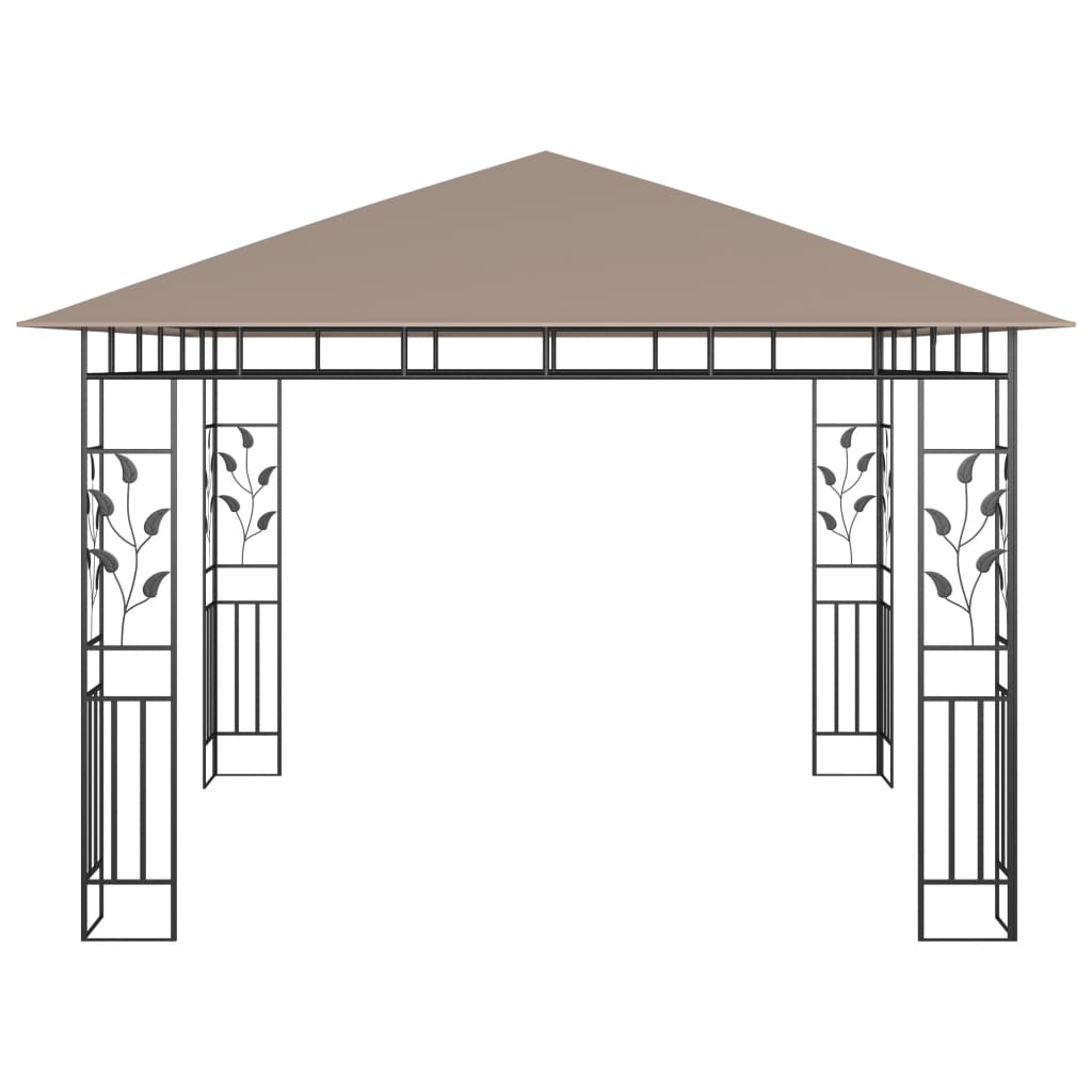 Gazebo con Zanzariera 3x3x2,73 m Talpa 180 g/mÂ²