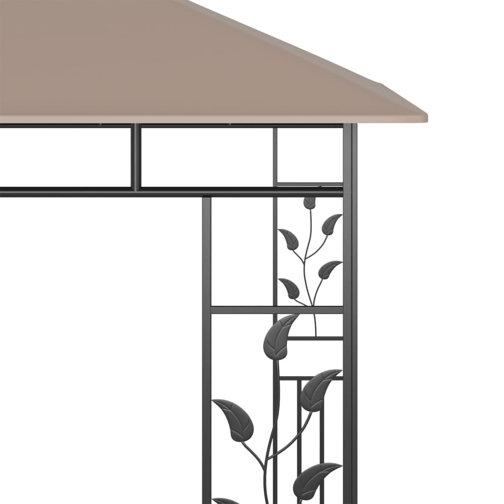 Gazebo con Zanzariera 3x3x2,73 m Talpa 180 g/mÂ²