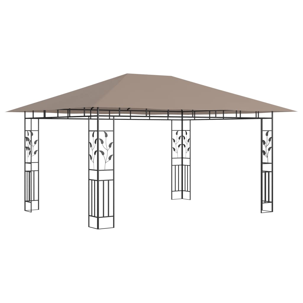 Gazebo con Zanzariera 4x3x2,73 m Talpa 180 g/mÂ²