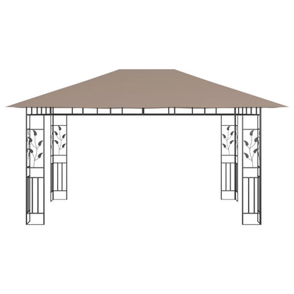 Gazebo con Zanzariera 4x3x2,73 m Talpa 180 g/mÂ²