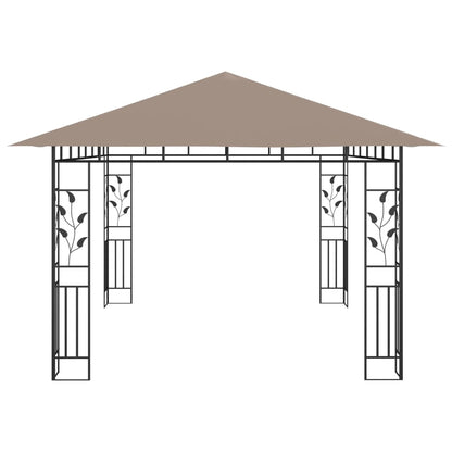 Gazebo con Zanzariera 4x3x2,73 m Talpa 180 g/mÂ²