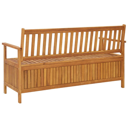 Cassapanca da Giardino 148 cm in Legno Massello di Acacia