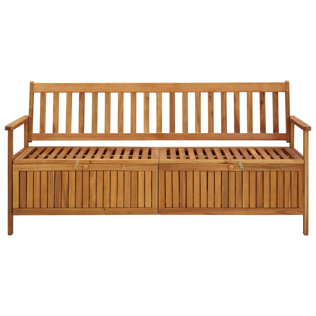 Cassapanca da Giardino 170 cm in Legno Massello di Acacia