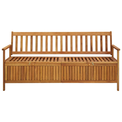 Cassapanca da Giardino 170 cm in Legno Massello di Acacia