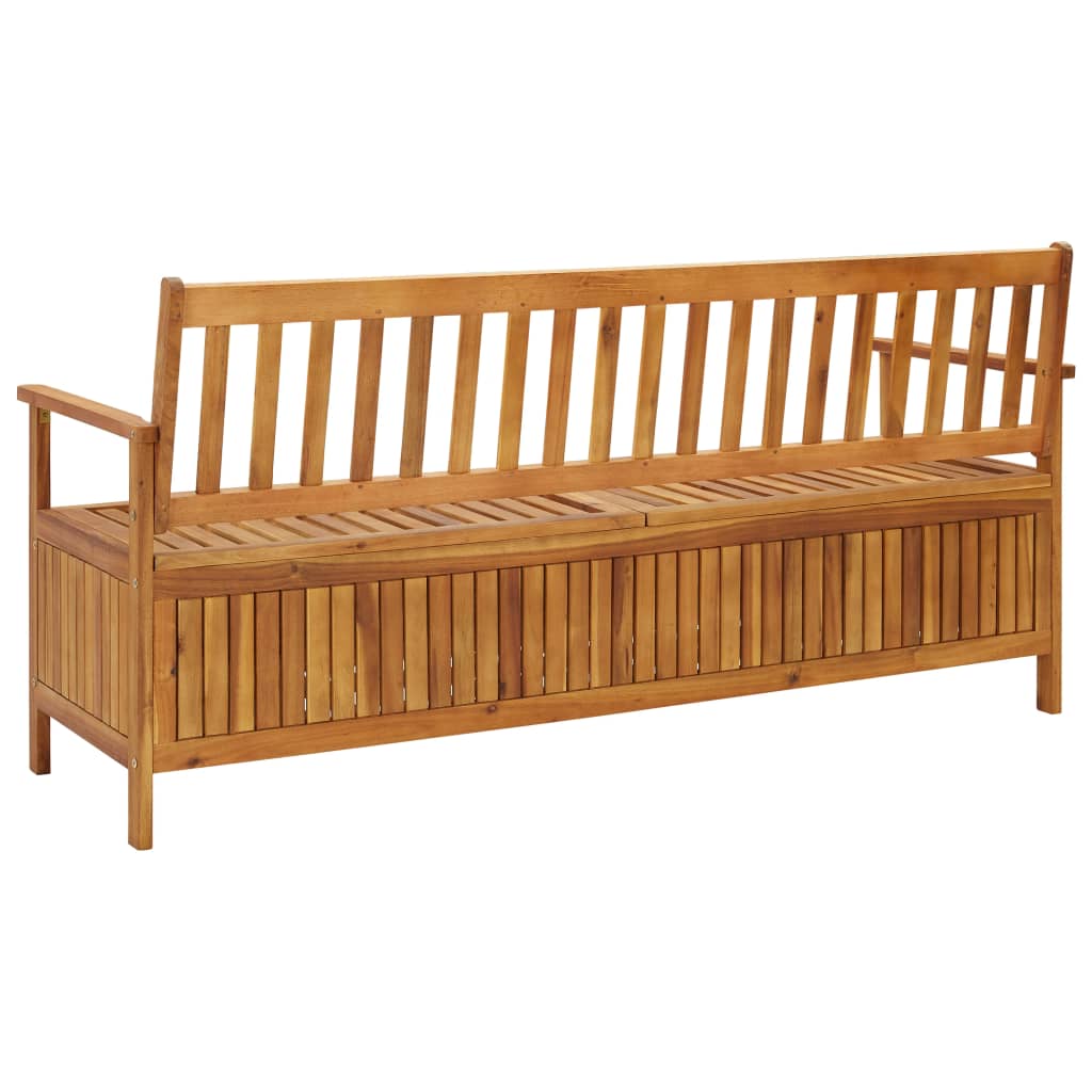 Cassapanca da Giardino 170 cm in Legno Massello di Acacia