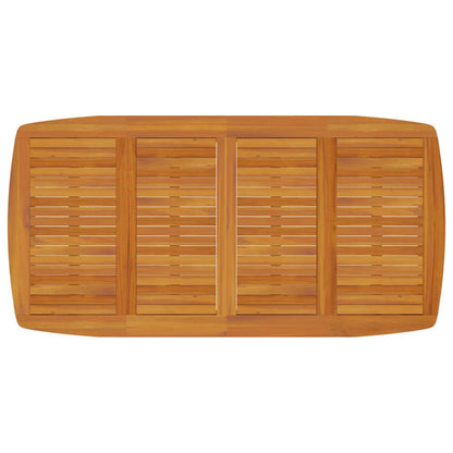 Tavolo da Giardino 200x100x75 cm Legno Massello di Acacia