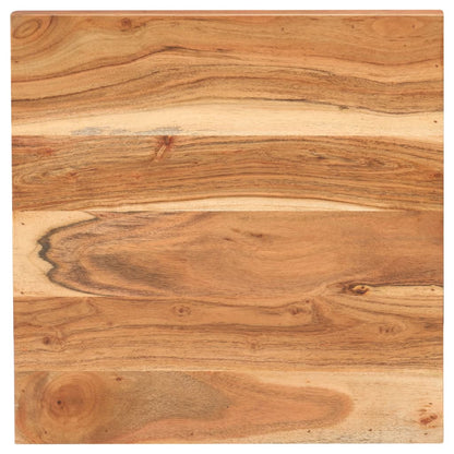 Tavolo da Bar Quadrato 50x50x110 cm Legno Massello di Acacia
