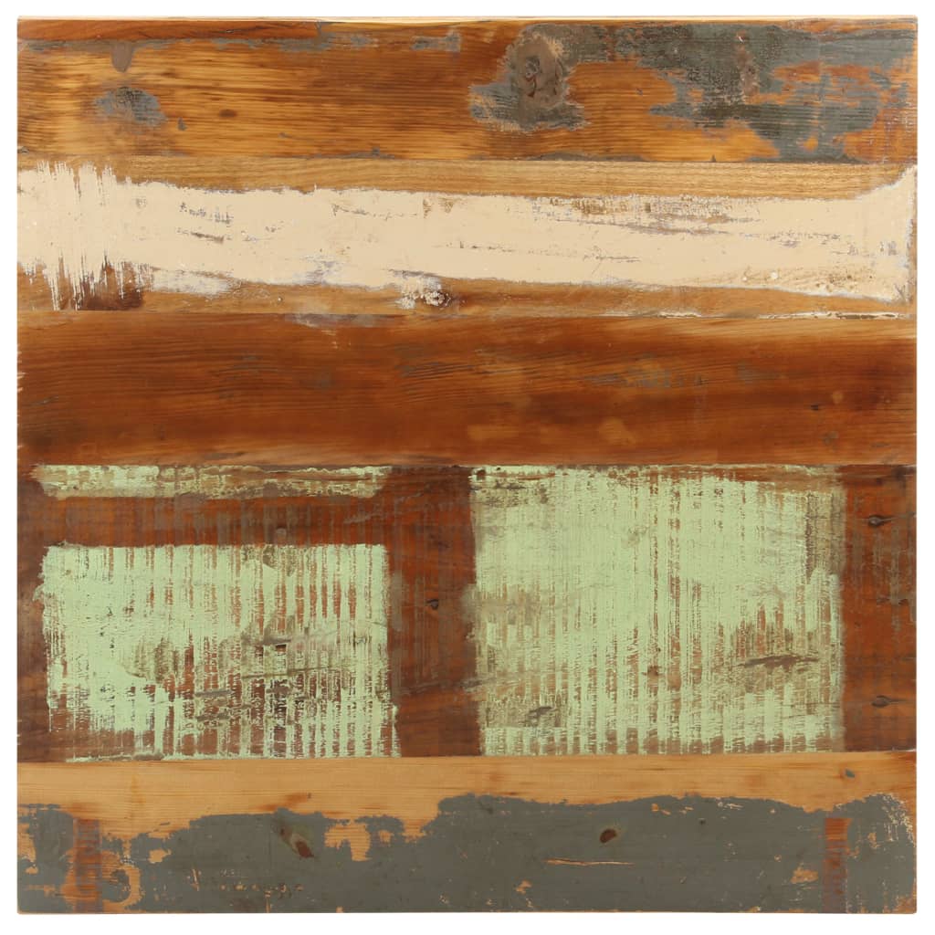 Tavolo da Bistrot Quadrato 50x50x75 cm in Massello di Recupero
