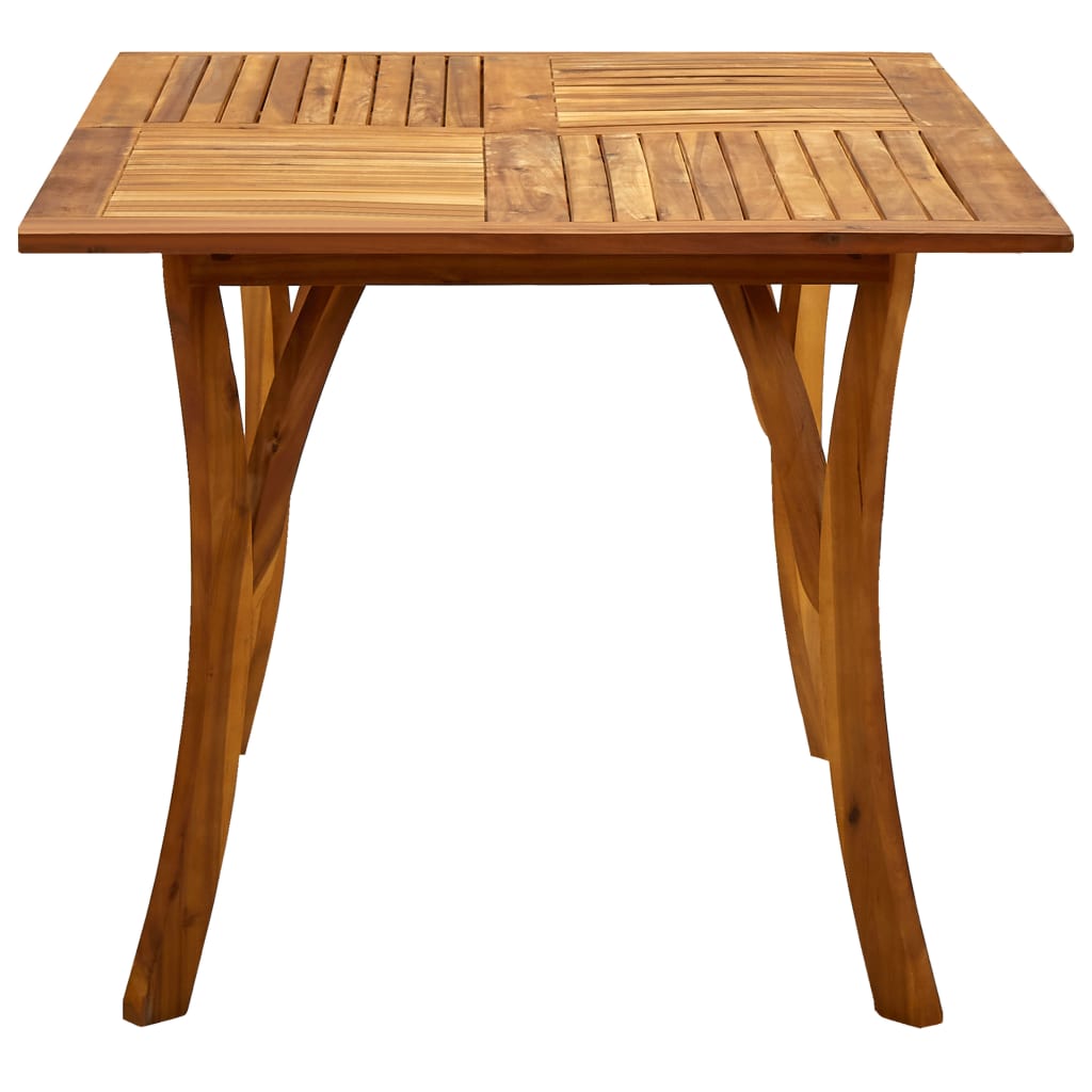 Tavolo da Giardino 150x90x75 cm in Massello di Acacia