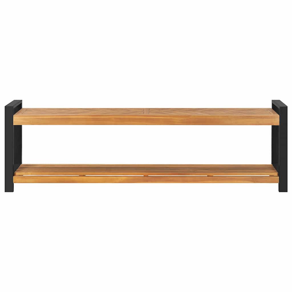 panchina Marrone 160 x 30 x 50 cm Legno massello di teak
