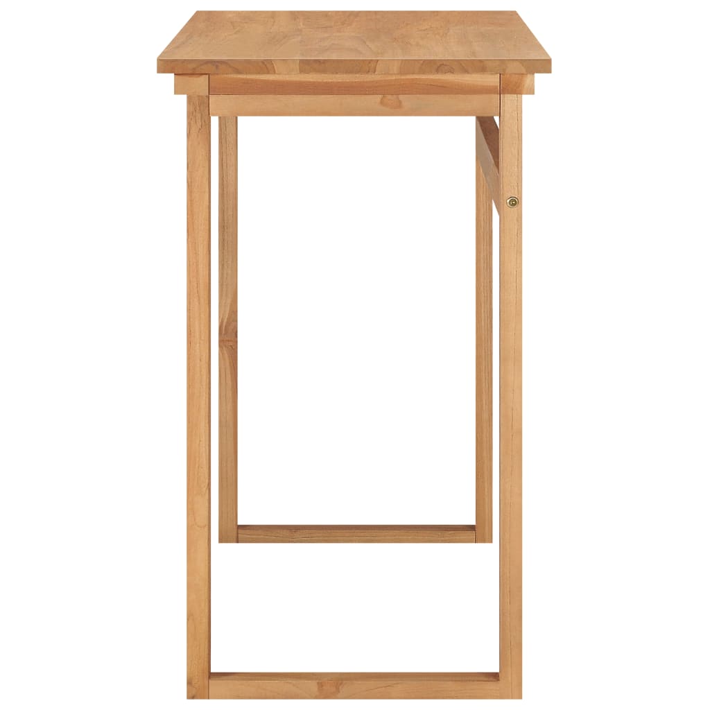 Scrivania 100x45x75 cm in Legno Massello di Teak