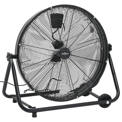 Ventilatore da Pavimento 60 cm 180 W Nero